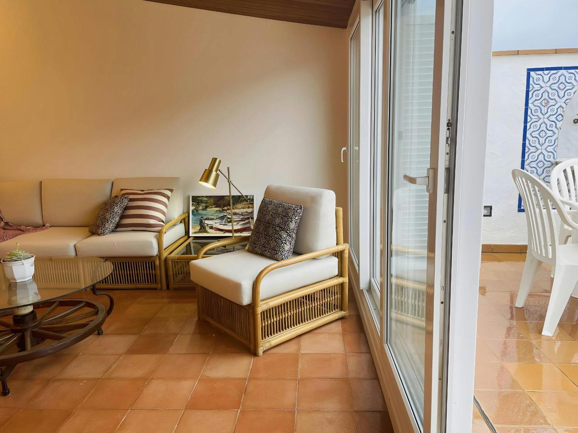 Tamariu Platja - Penthouse On Passeig Del Mar. Lägenhet Exteriör bild