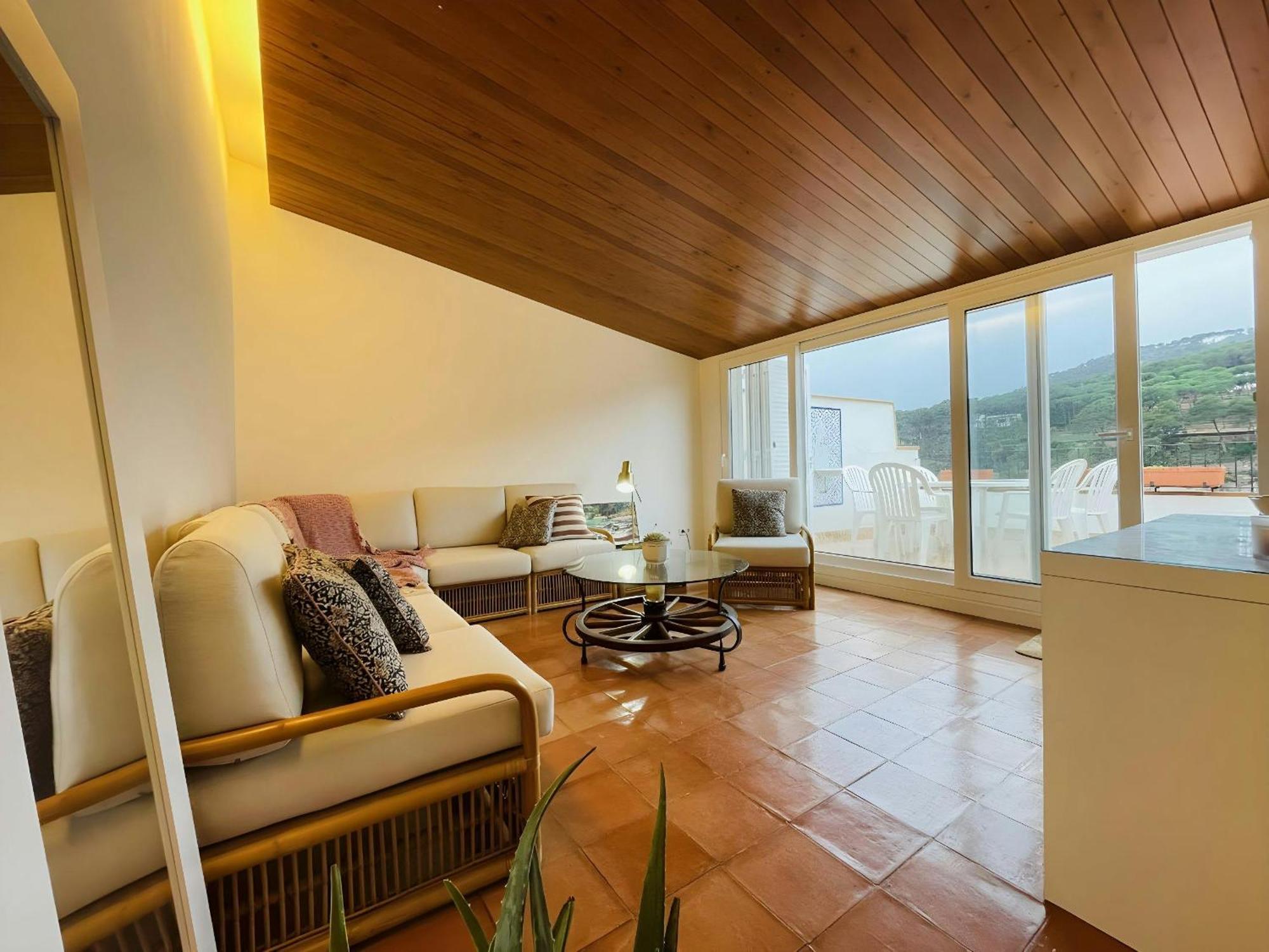 Tamariu Platja - Penthouse On Passeig Del Mar. Lägenhet Exteriör bild
