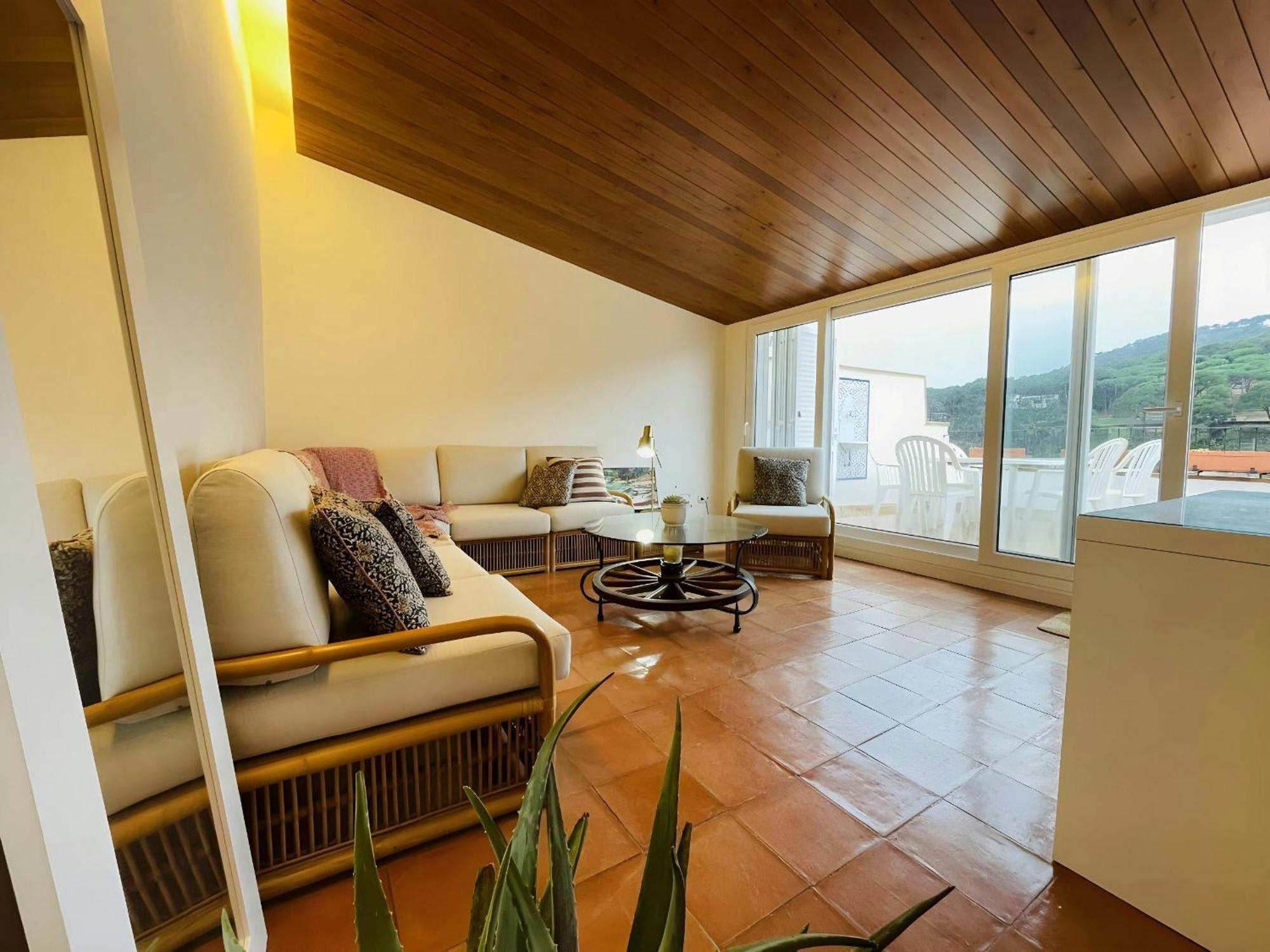 Tamariu Platja - Penthouse On Passeig Del Mar. Lägenhet Exteriör bild